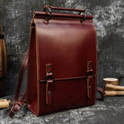 High Fashion Leather Backpack for Men & Women, School Bag - VacationGrabs