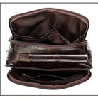 Casual Leather Shoulder Bag for Men Crossbody Messenger Handbag - VacationGrabs