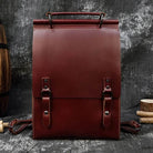 High Fashion Leather Backpack for Men & Women, School Bag - VacationGrabs