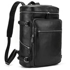 Large Leather Backpack Luxury Designer Laptop Travel Backpack - VacationGrabs