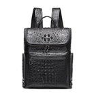 Vintage Style Leather Backpack for Men Travel Bag with Anti-Theft - VacationGrabs