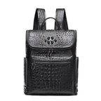 Vintage Style Leather Backpack for Men Travel Bag with Anti-Theft - VacationGrabs