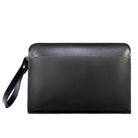 Genuine Leather Hand Clutch with Wrist Band | Men's iPad & iPhone Organizer - VacationGrabs