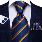 Men's Black Silk Paisley Tie for Travel-Friendly Style