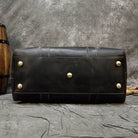 Vintage Crazy Horse Leather Duffle Bag – Fashion Handbag - VacationGrabs