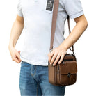 Mini Leather Crossbody Shoulder Bag for Outdoor Phone Pouch - VacationGrabs