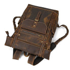 Vintage Men’s Leather Backpack Travel Laptop Anti-Theft Bag - VacationGrabs
