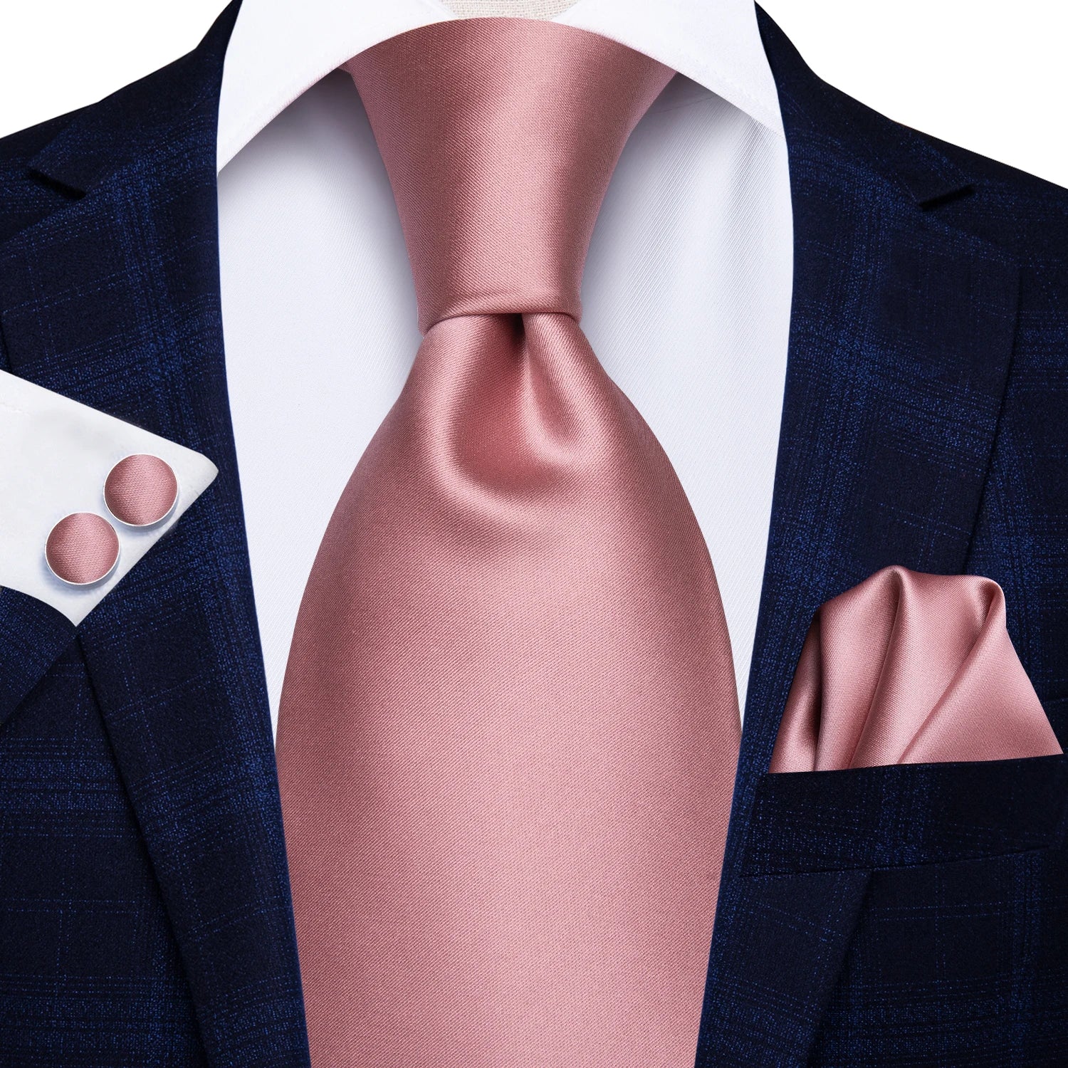 Men's Black Silk Paisley Tie for Travel-Friendly Style