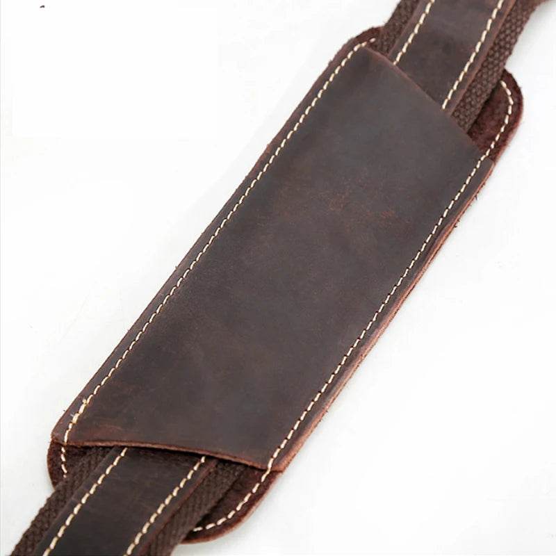High Quality Leather Shoulder Strap for Bags, Briefcases, & Travel - VacationGrabs