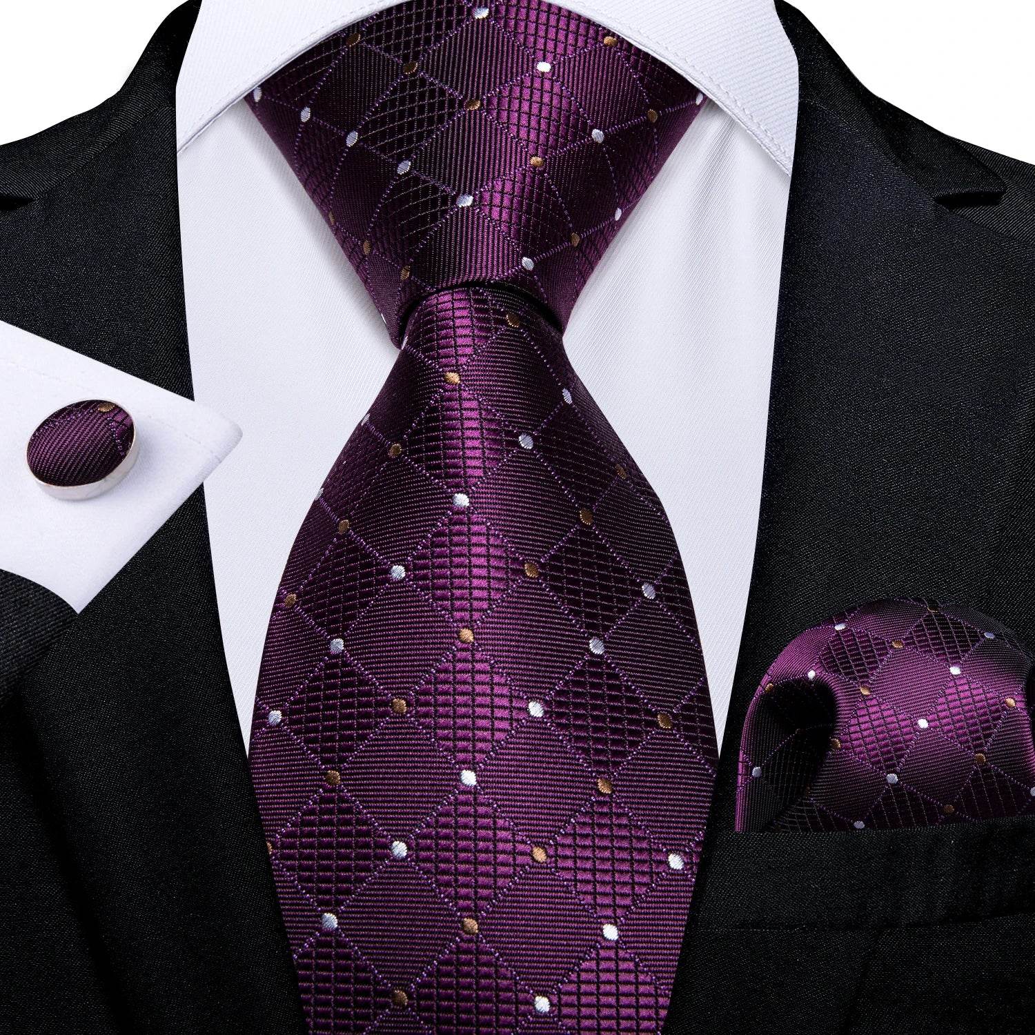 Striking Silk Tie Sets for Men - VacationGrabs