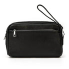 Vintage Leather Day Clutch with Shoulder Strap for Men & Women - VacationGrabs