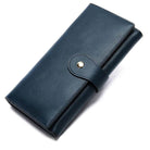 Luxury Designer Leather Notecase Clutch for Evening Party - VacationGrabs