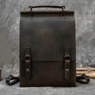High Fashion Leather Backpack for Men & Women, School Bag - VacationGrabs