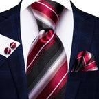 Men's Striped Ties for Formal and Business Wear