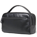 Soft Cowhide Business Handbag Large Capacity Leather Casual Clutch - VacationGrabs