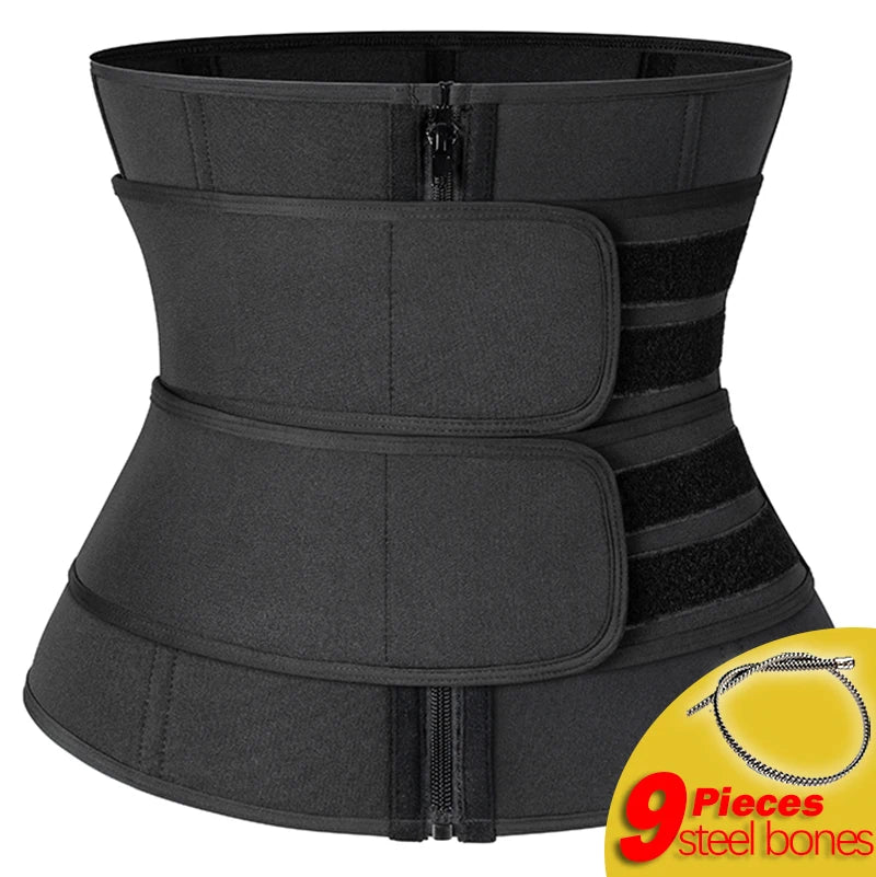Women's Neoprene Waist Trainer Corset Body Shaper Belt