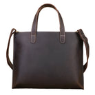 Leather Crossbody Bag for Men Women A4 Messenger Bag - VacationGrabs