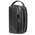 Soft Cowhide Business Handbag Large Capacity Leather Casual Clutch - VacationGrabs