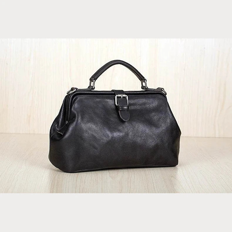 Luxury Genuine Leather Handbag Anti-Theft Shoulder Bag - VacationGrabs
