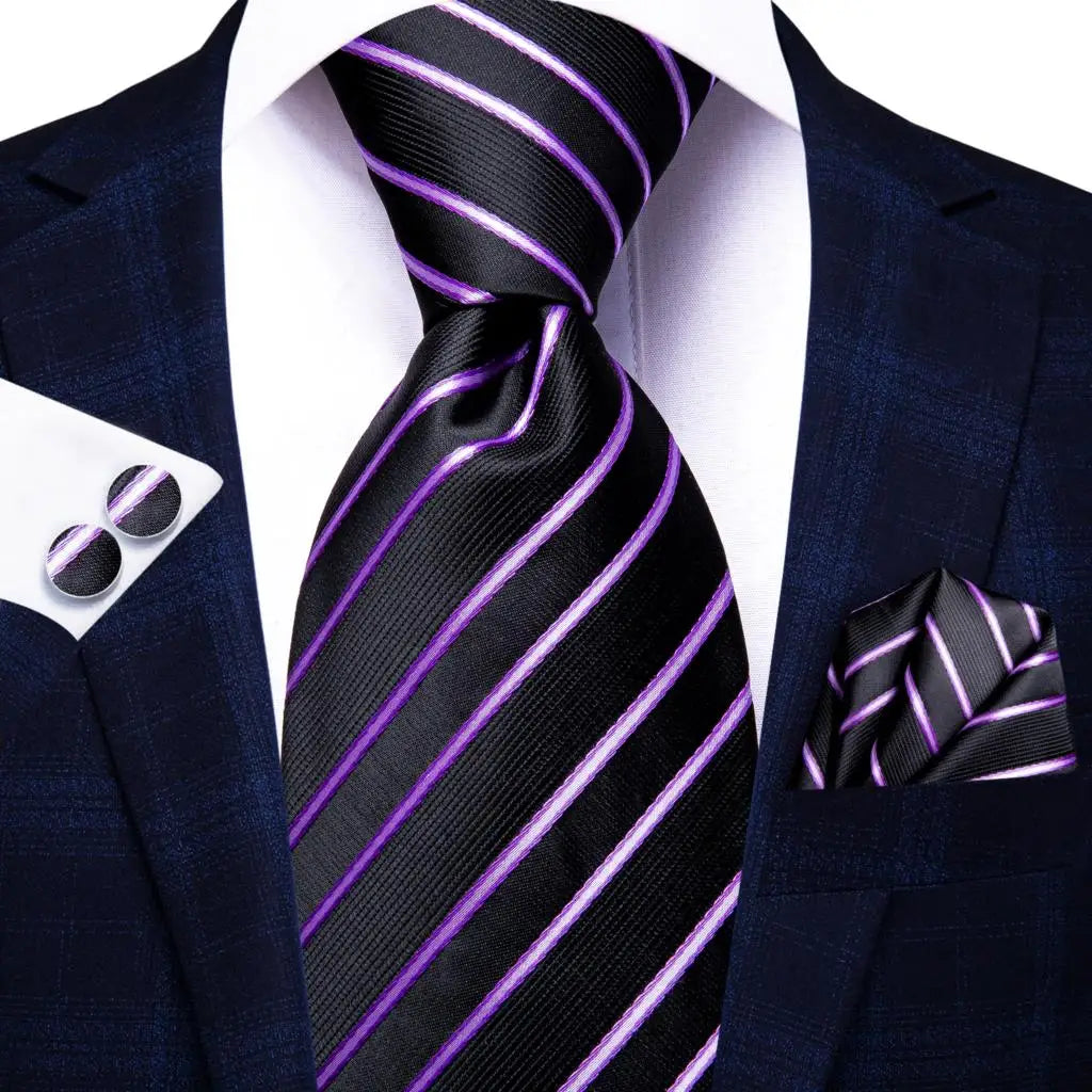 Men's Striped Ties for Formal and Business Wear
