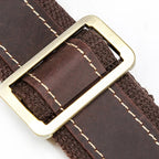 Genuine Leather Straps For Travel Bag Briefcase Duffel