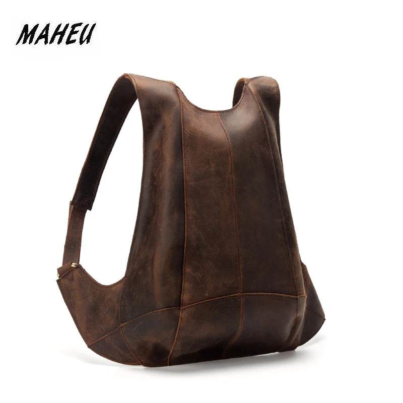 Leather Backpack Anti-theft with Phone Pocket for Men & Women - VacationGrabs