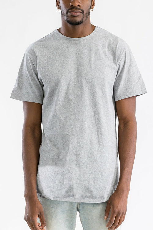 Men's Classic Scallop Long Tee Shirts