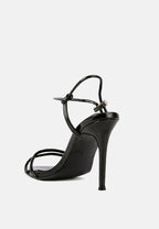 High Porch Drawstring Band Stiletto Sandals