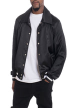 Luxe Satin Bomber Jacket