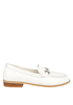 Holda Horsebit Embelished Loafers With Stitch Detail