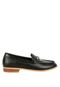 Holda Horsebit Embelished Loafers With Stitch Detail