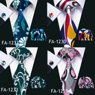Mens Colorful Neckties Stylish & Versatile - VacationGrabs