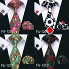 Mens Colorful Neckties Stylish & Versatile - VacationGrabs