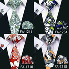 Mens Colorful Neckties Stylish & Versatile - VacationGrabs