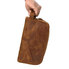 Leather Clutch Wallet | Organizer, Day Bag - VacationGrabs