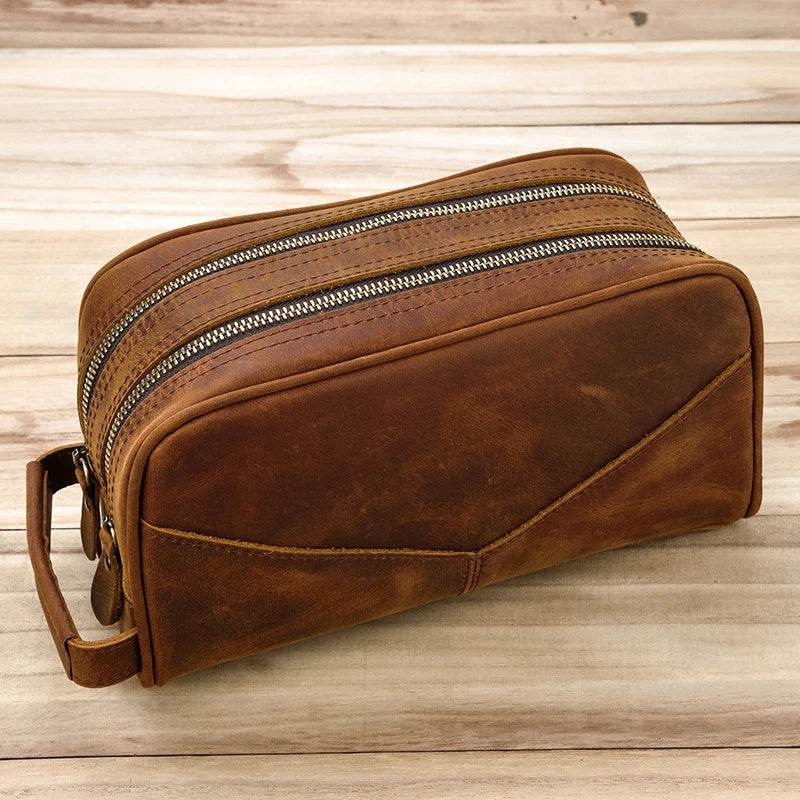 Leather Clutch Wallet | Organizer, Day Bag - VacationGrabs