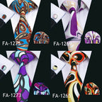 Mens Colorful Neckties Stylish & Versatile - VacationGrabs