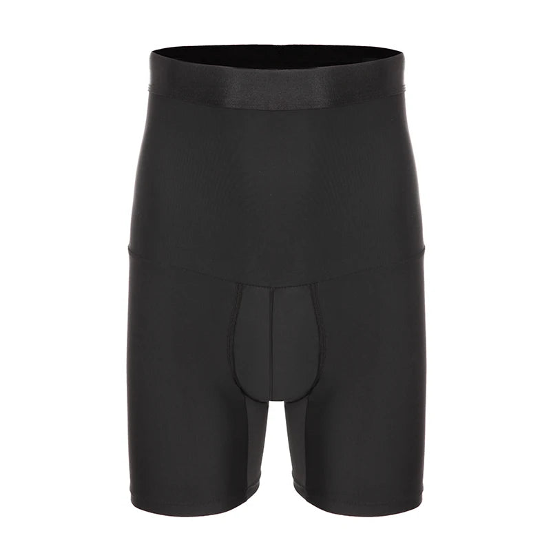 Men's High-Waist Tummy Control Shaper Boxer Briefs