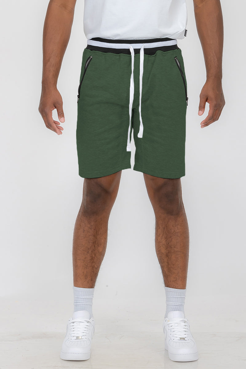Brandon French Terry Shorts – Elastic Waist & Drawstring