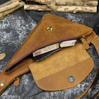 Retro Genuine Leather Crossbody Sling Bag for Men