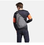 USB Charging Crossbody Bag — Water-Resistant Travel Sling