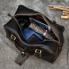 Sac de Voyage Vintage en Cuir Weekender VacationGrabs