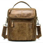 Casual Leather Shoulder Bag for Men Crossbody Messenger Handbag - VacationGrabs