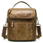 Casual Leather Shoulder Bag for Men Crossbody Messenger Handbag - VacationGrabs