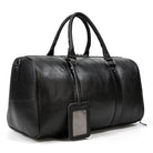 Cow Leather Luxury Travel Bag Weekender for Men and Women - VacationGrabs