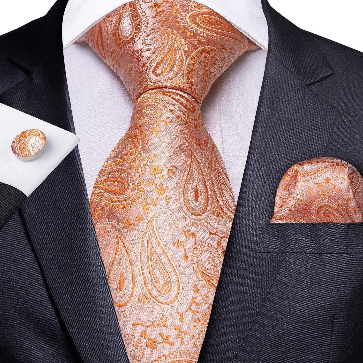 Striking Silk Tie Sets for Men - VacationGrabs