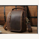 Super Quality Men’s Mini Shoulder Bag Genuine Leather Phone Pouch - VacationGrabs