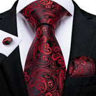 Striking Silk Tie Sets for Men - VacationGrabs