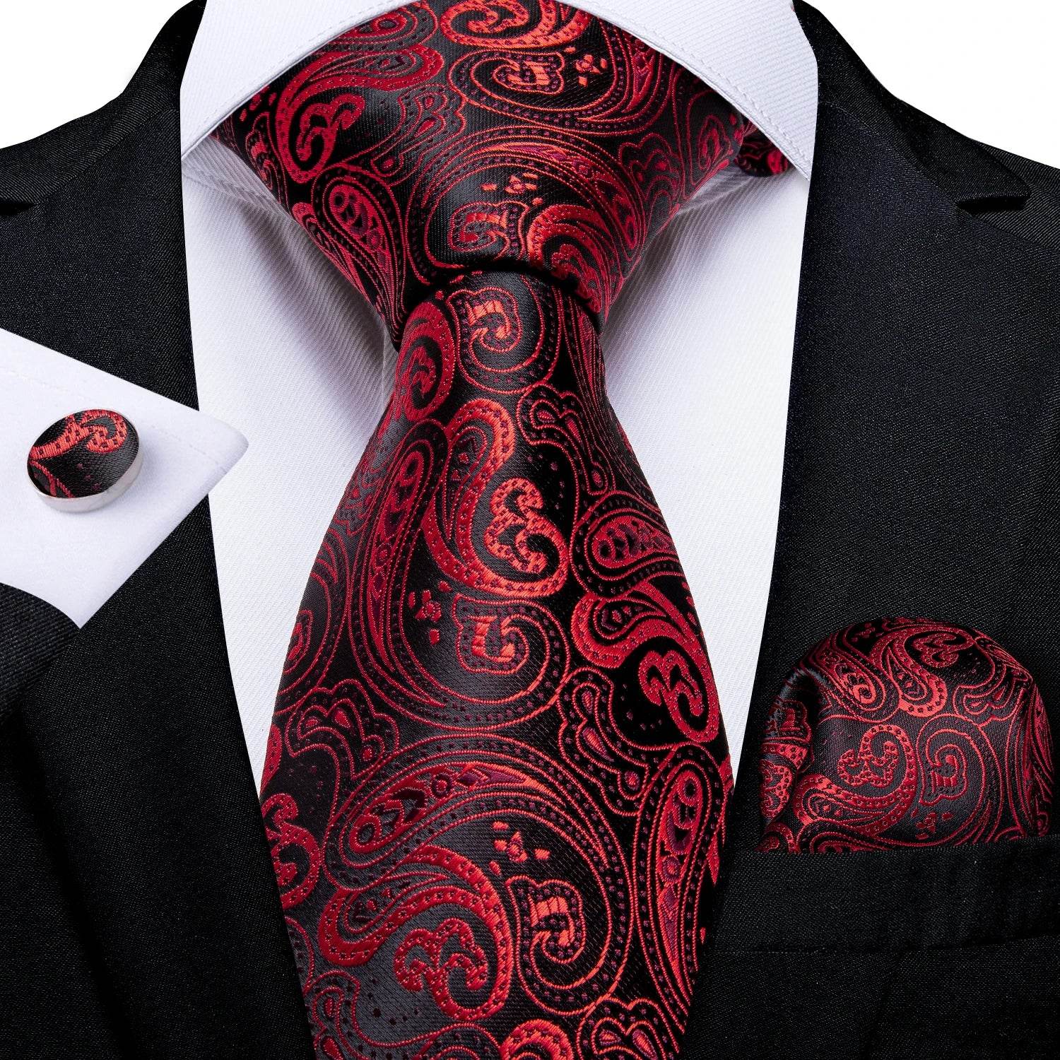 Striking Silk Tie Sets for Men - VacationGrabs