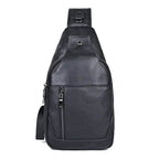 High-Quality Men’s Leather Waist Bag Crossbody Belt Pouch - VacationGrabs
